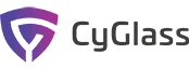 CyGlass AI-based threat detection immediate remediation with no hardware deployed logo.